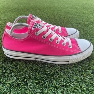CONVERSE HOT PINK shoes SIZE 9 WOMENS 7 MENS